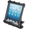 Hållare för iPad 2/3/4 i skydd med skruvfäste