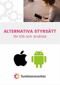 Alternativa styrsätt - produktbroschyr från Funktionsverket