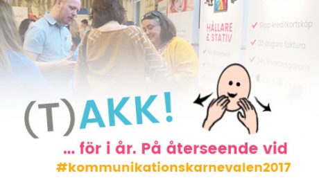 Tack för besöken på Kommunikationskarnevalen 2016!