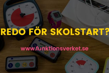 Redo för skolstart?