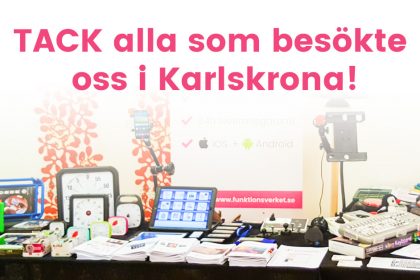 Hjälpmedelsutställning i Karlskrona