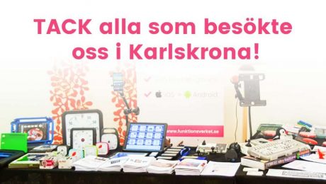 Hjälpmedelsutställning i Karlskrona